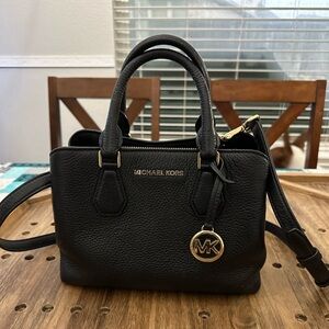 Authentic Michael Kors Black Crossbody/handbag